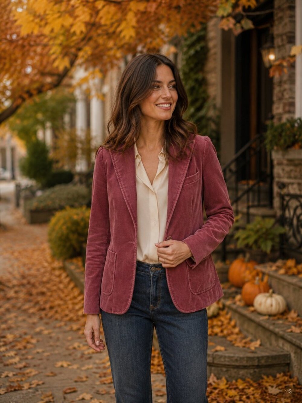 Vtg y2k Marc Jacobs raspberry corduroy blazer new